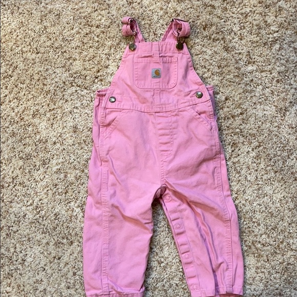 Pink Carhartt Overalls - Picture 1 of 3